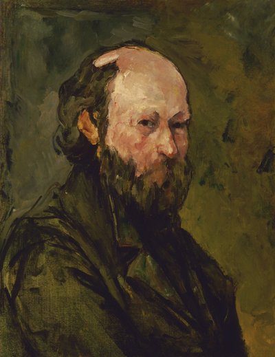 Selbstporträt von Paul Cézanne